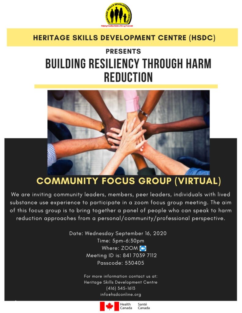 Building Resiliency Through Harm Reduction