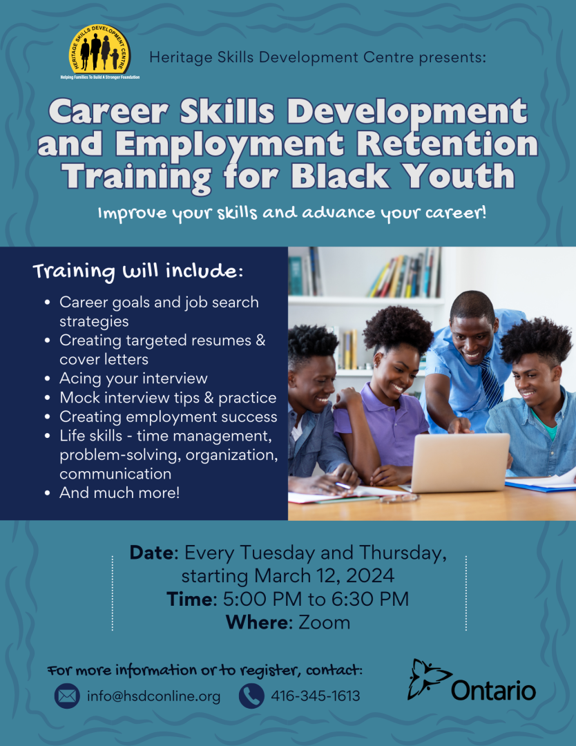 Career Skills Development Training for Black Youth (1)